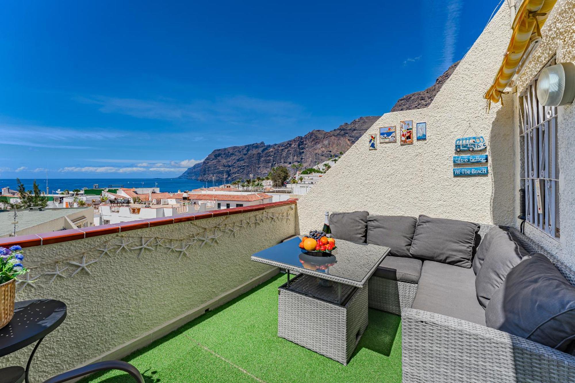 2Bedroom Losgigantes Amazing View Free Parking Fibre Acantilado de los Gigantes Exteriör bild